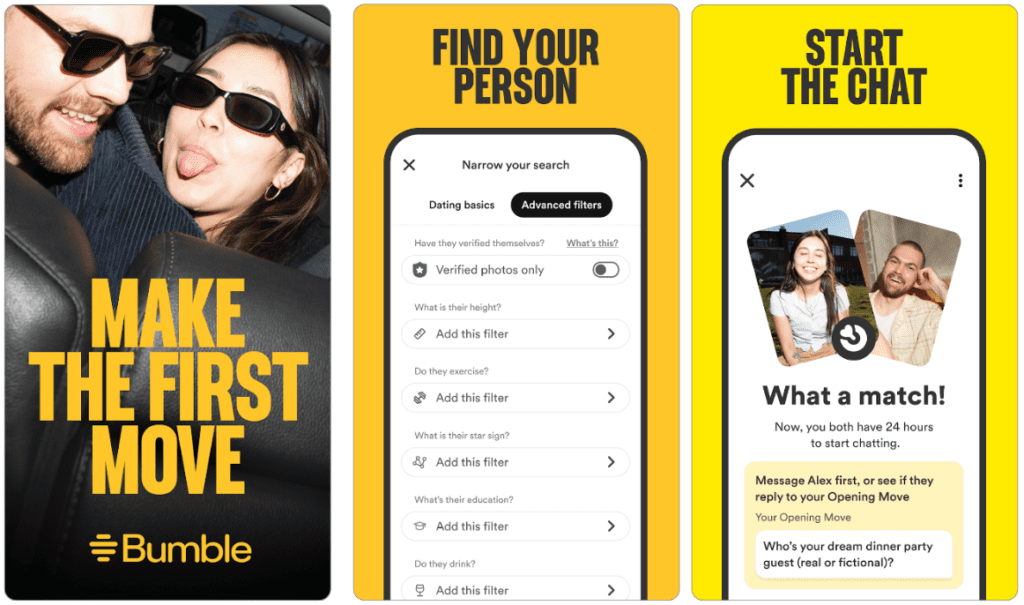 Bumble Dating App Meet and Date Apk for Mobile