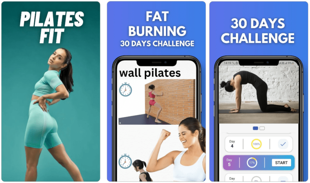 Wall Pilates lite for mobile