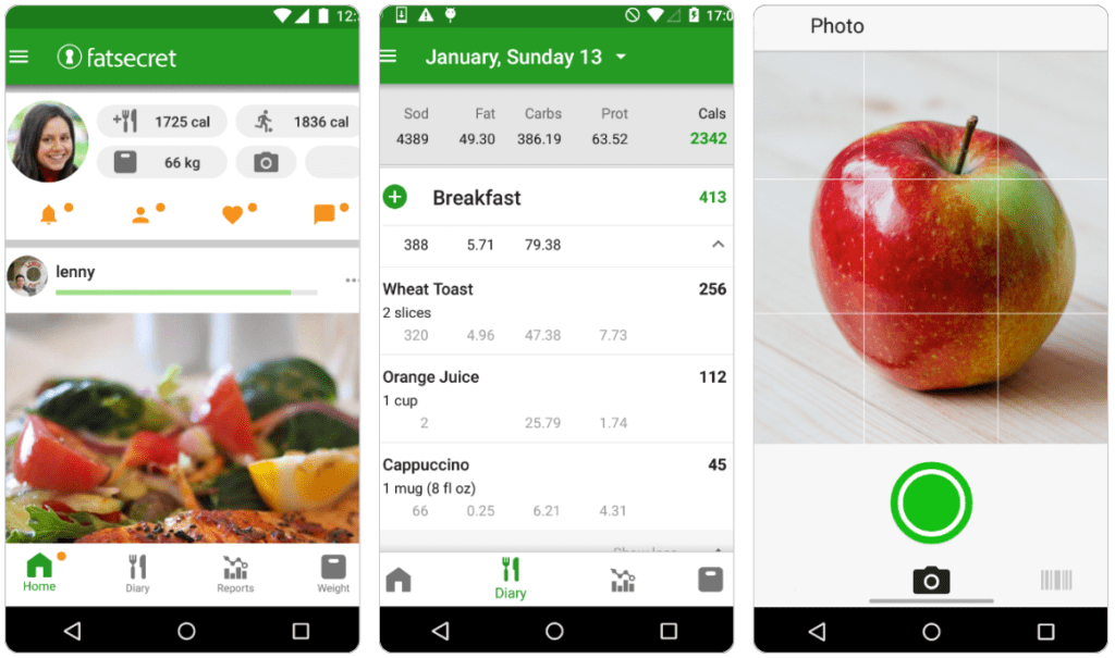 Calorie Counter by FatSecret Apk for Mobile