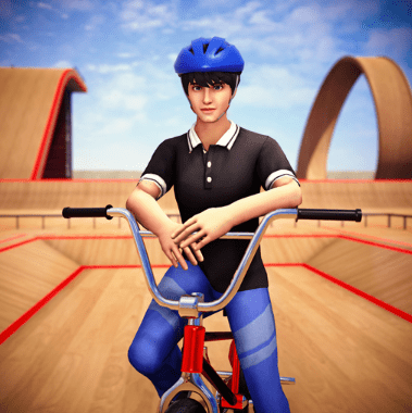 BMX Bicycle Mad Stunts Space Apk for Mobile