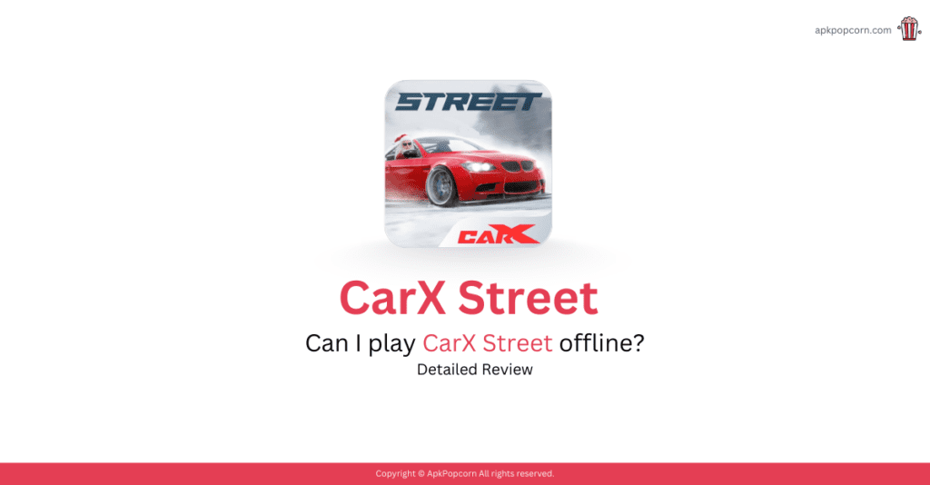 Can I play CarX Street offline?