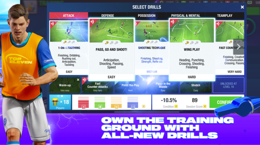 Top Eleven Be a Soccer Manager App for Mobile